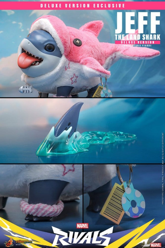 Marvel Rivals Videogame Masterpiece Series Action Figure Jeff the Land Shark (Deluxe Version) 11 cm 7