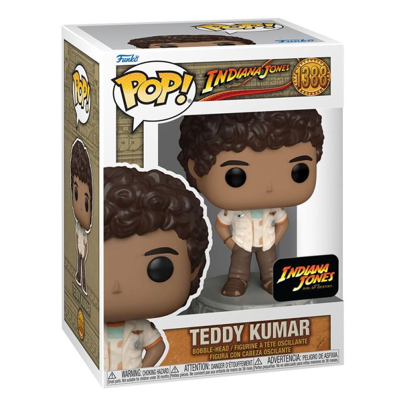 Indiana Jones 5 POP! Movies Vinyl Figure Teddy Kumar 9 cm