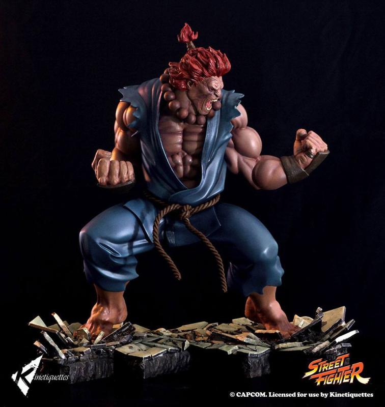 Street Fighter: Akuma EX Alpha 45 cm Diorama - Kinetiquettes