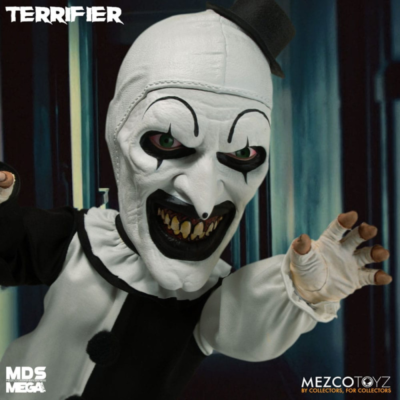 Terrifier MDS Mega Scale Plush Doll Art the Clown with Sound 38 cm 3