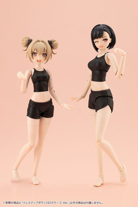 Sousai Shojo Teien Accessory Set for 1/10 Action Figures Dress Up Body Body Color C Size S 11