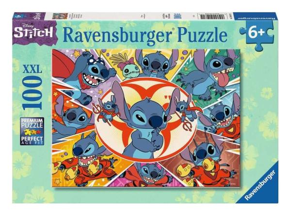 Disney Children's Jigsaw Puzzle XXL Stitch: In my World (100 pieces)