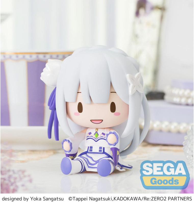 Re:Zero Starting Life in Another World Fuwa Petit Chibi Figure Emilia 8 cm 7