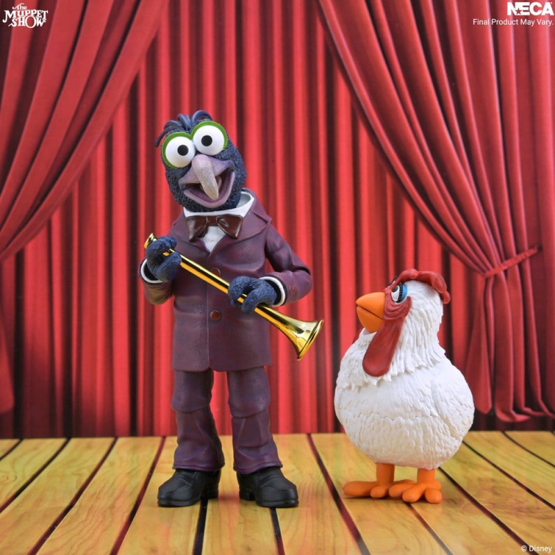 The Muppets Ultimate Action Figure Gonzo with Camilla 18 cm 2