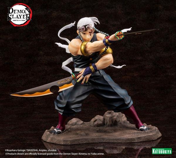 Demon Slayer: Kimetsu no Yaiba ARTFXJ Statue 1/8 Tengen Uzui Bonus Edition 23 cm