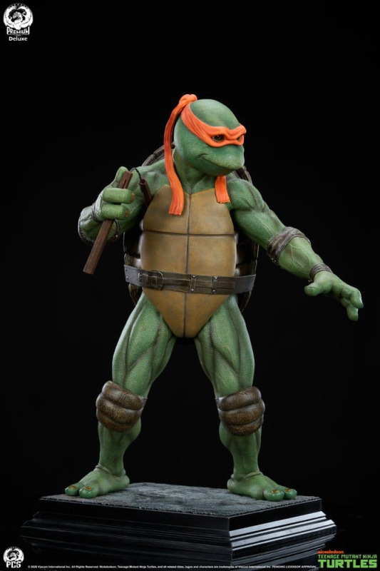 Teenage Mutant Ninja Turtles Statue 1/2 Michelangelo Deluxe Edition 84 cm 5