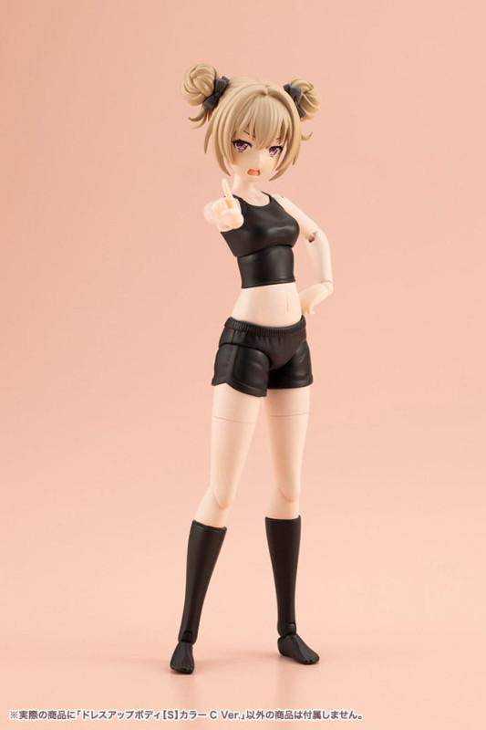 Sousai Shojo Teien Accessory Set for 1/10 Action Figures Dress Up Body Body Color C Size S 9