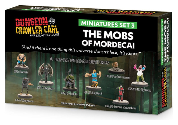 Dungeon Crawler Carl Miniatures Set 3 Mobs of Mordecai 1