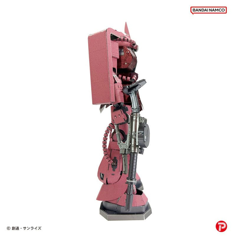Mobile Suit Gundam Metallic Nano Puzzle Model Kit Char´s Zaku 13 cm 4