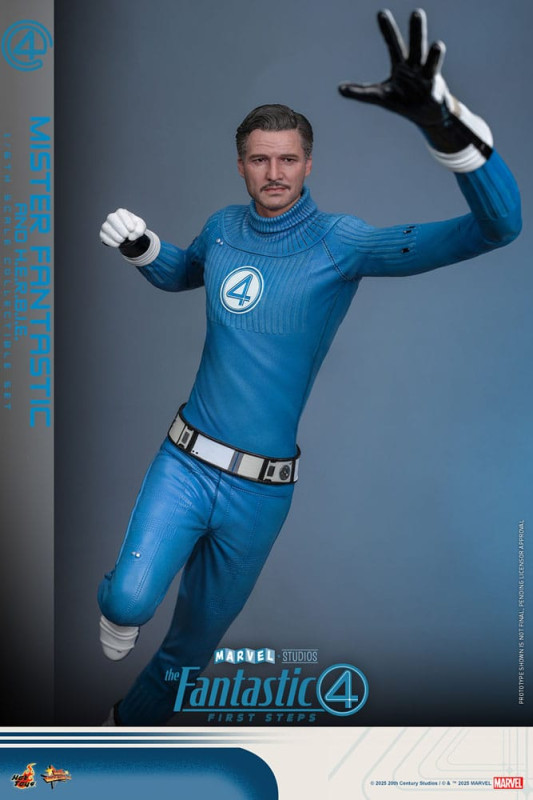 The Fantastic Four: First Steps Movie Masterpiece Action Figure 2-Pack 1/6 Mister Fantastic & H.E.R. 12