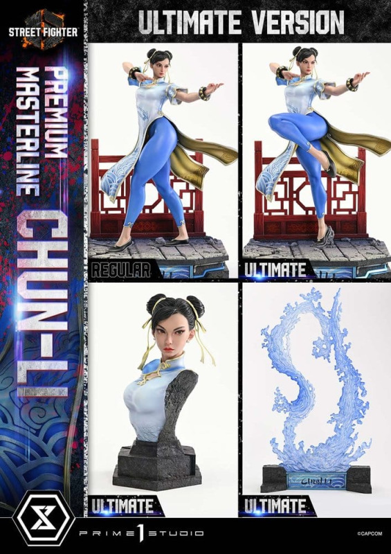 Street Fighter 6 Premium Masterline Statue 1/4 Chun-Li Ultimate Bonus Version 69 cm 8