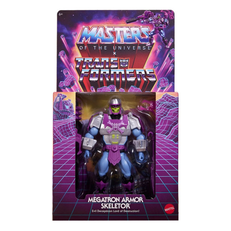 Masters of the Universe x Transformers Action Figure Megatron Armor Skeletor heo European Exclusive 6