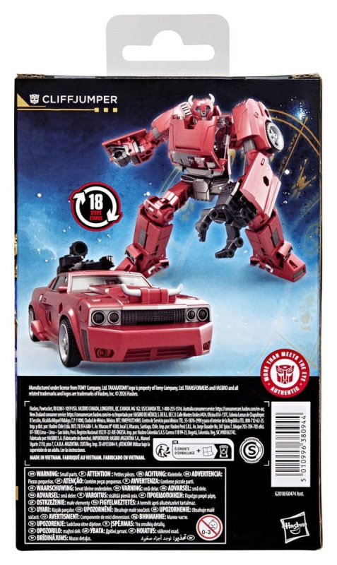 Transformers Age of the Primes Deluxe Class Action Figure Cliffjumper 13 cm 1
