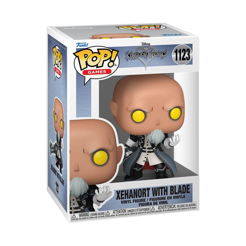 Kingdom Hearts POP! Games Vinyl Figure Xehonort w/Blade 9 cm 1