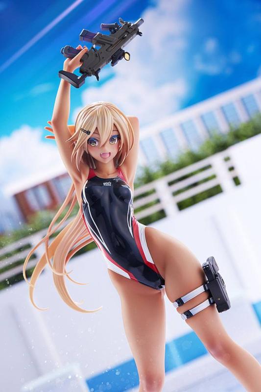 Arms Note PVC Statue 1/7 Kouhai-chan of the Swim Club Red Line Swimsuit Ver. 29 cm