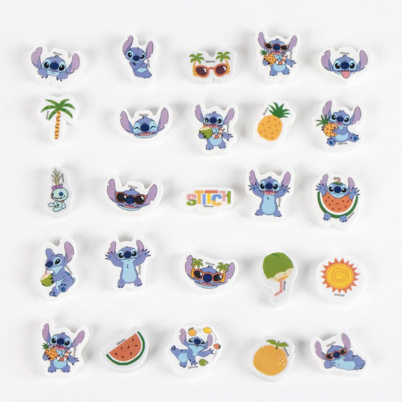 Lilo & Stitch Erasers 25-Pack
