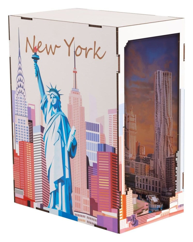 Revell Tiny Adventures Book Nook Mini Diorama New York 18 cm 1