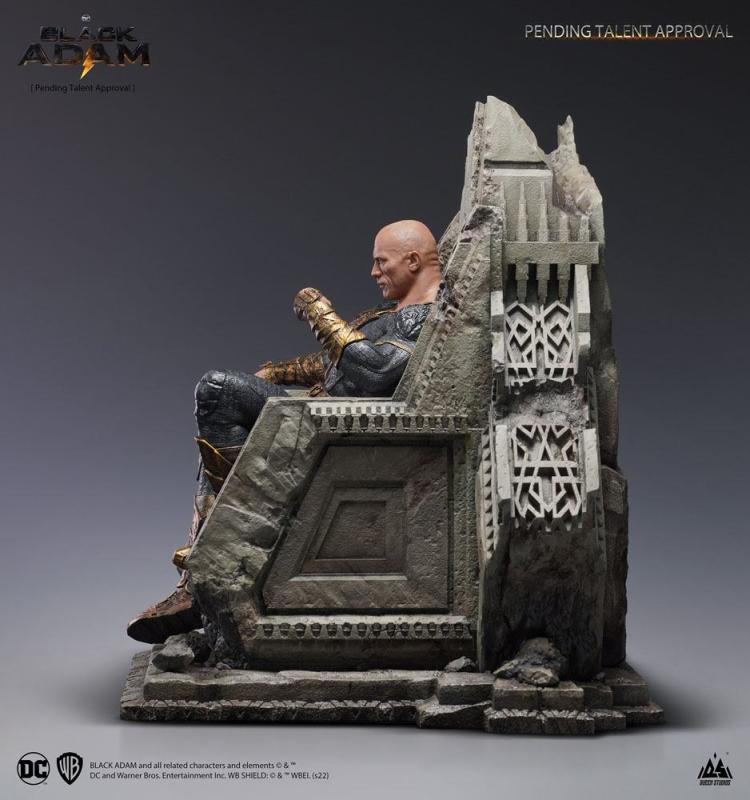 Black Adam Statue 1/4 Black Adam On Throne 53 cm 8