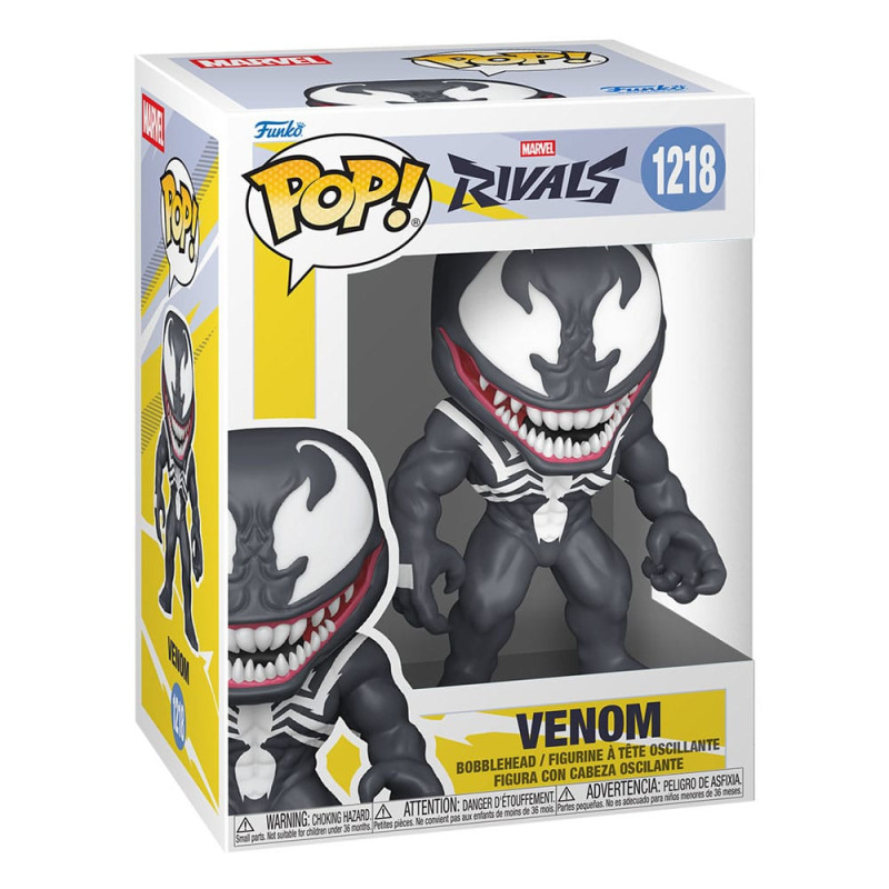 Marvel Rivals POP! Games Vinyl Figures Venom with Chase 9 cm Assortment (6) 4