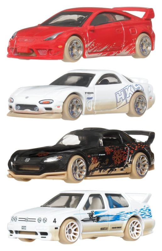 Fast & Furious Hot Wheels Silver Series Die-Cast Vehicles 1/64 979P Assortment (24)