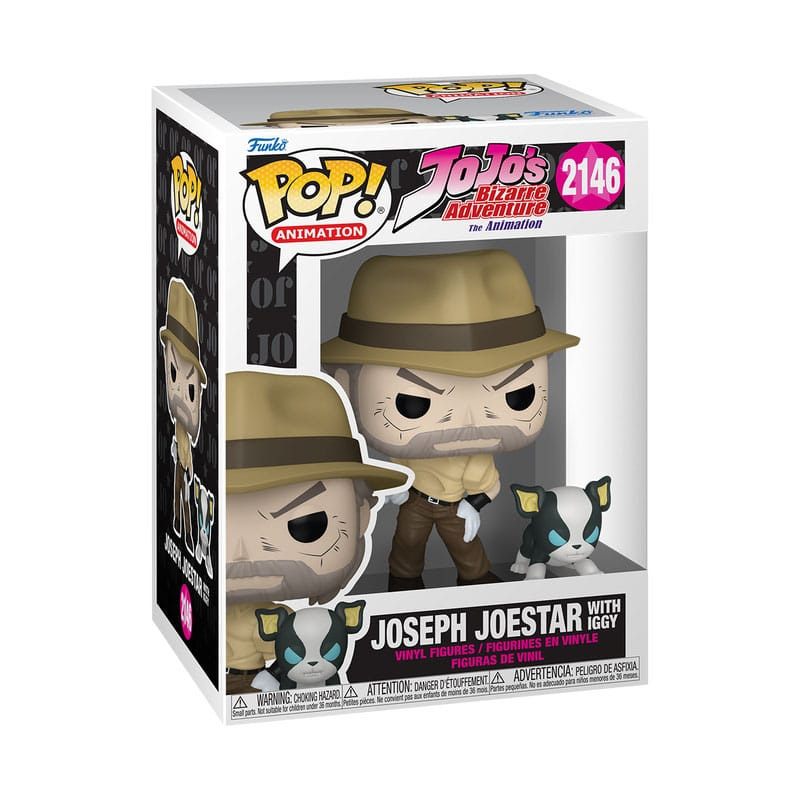 JoJo´s Bizarre Adventure POP!&Buddy Animation Vinyl Figures Joseph & Iggy 9 cm 1