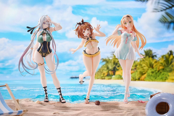 Atelier Ryza: Ever Darkness & the Secret Hideout PVC Statues 3-Pack 1/7 Ryza, Klaudia, Lila: Swimsui 2