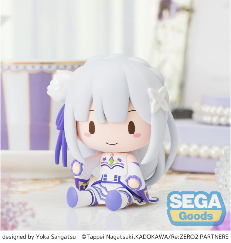Re:Zero Starting Life in Another World Fuwa Petit Chibi Figure Emilia 8 cm 6