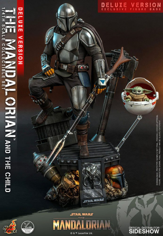 Star Wars The Mandalorian Action Figure 2-Pack 1/4 The Mandalorian & The Child Deluxe 46 cm 10