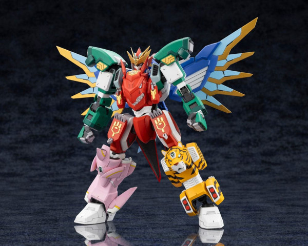 The Red Ranger Becomes an Adventurer in Another World Plastic Model Kit Maximum Kizuna Kaiser 17 cm 1