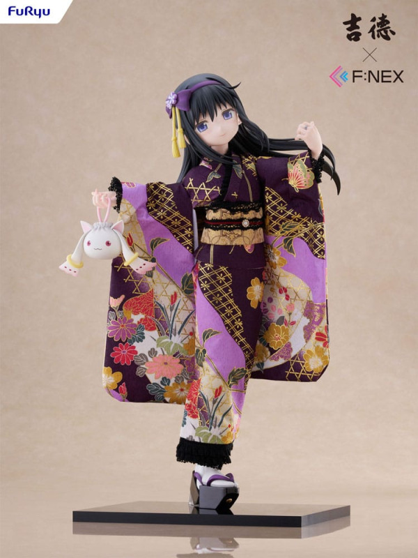 Puella Magi Madoka Magica F:NEX PVC Statue 1/4 Rebellion Homura Akemi Japanese Doll 45 cm 11