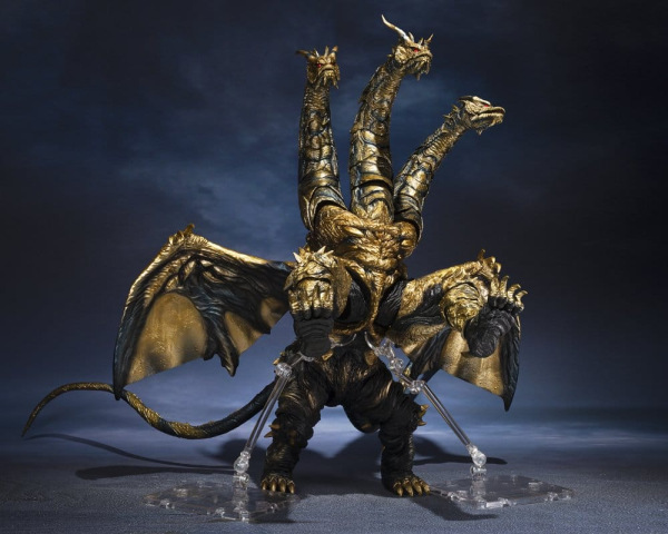 Godzilla S.H.MonsterArts Action Figure Kaizer Ghidorah 25 cm 4