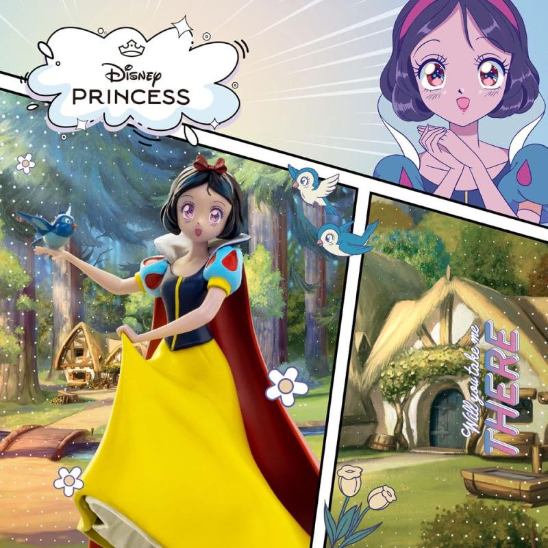 Disney Anime Princess Scale Statue Snow White 17 cm 1