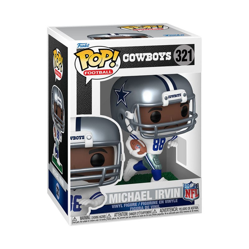 NFL: Legends POP! Sports Vinyl Figure Legends- Michael Irvin(Cowboys) 9 cm 1