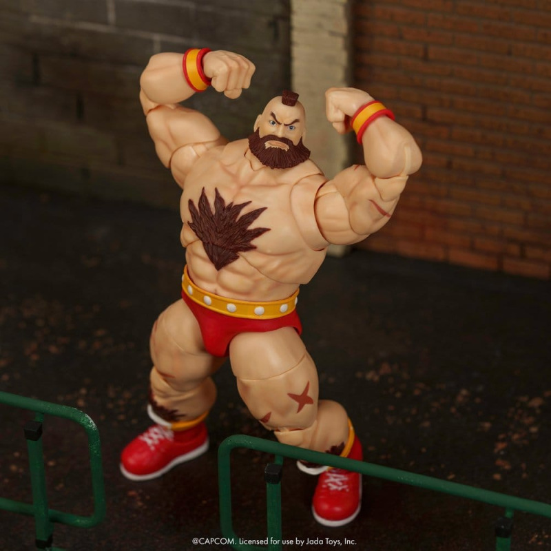 Ultra Street Fighter II: The Final Challengers Action Figure 1/12 Zangief 18 cm 11