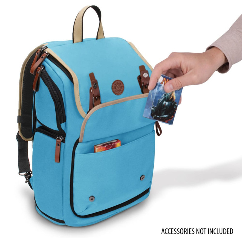 Enhance TCG Series Trading Card Backpack Designer Edition Blue Full-size 5