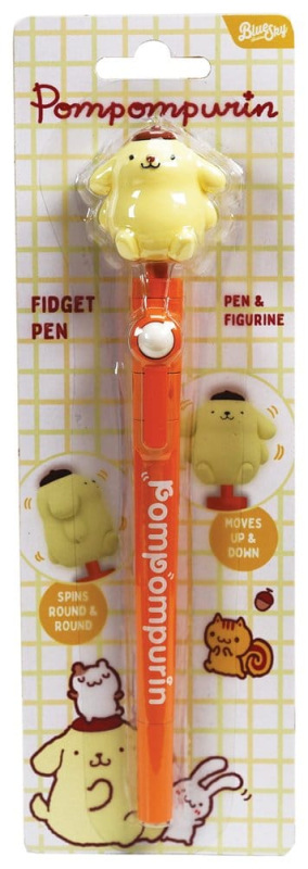 Sanrio Fidget Pen Pompompurin Orange 1