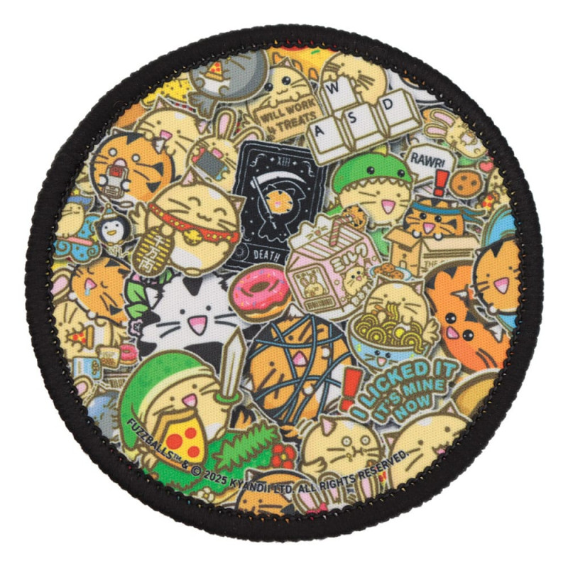 Fuzzballs Desk Pad & Coaster Set 4