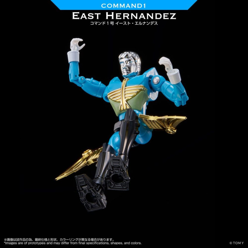 Microman Legacy Soul Action Figure Command 1 East Hernandez 4