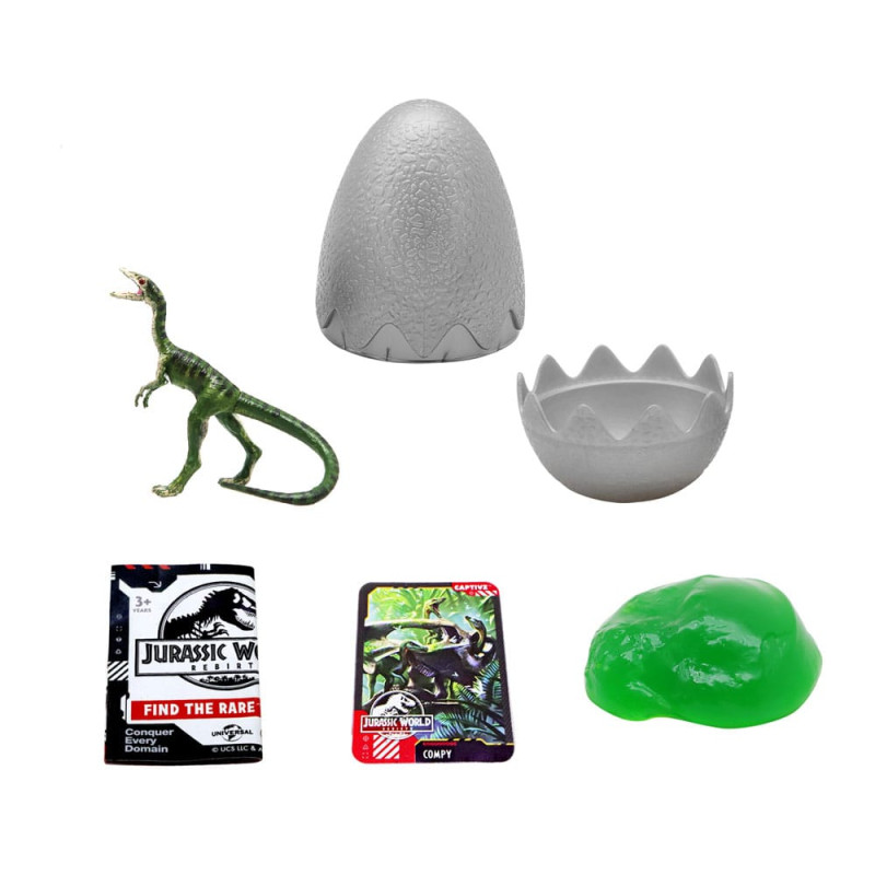 Jurassic World Rebirth Pop N Lock Breach Blind Box Captivz Build n Battle Dinos Display (12) 8