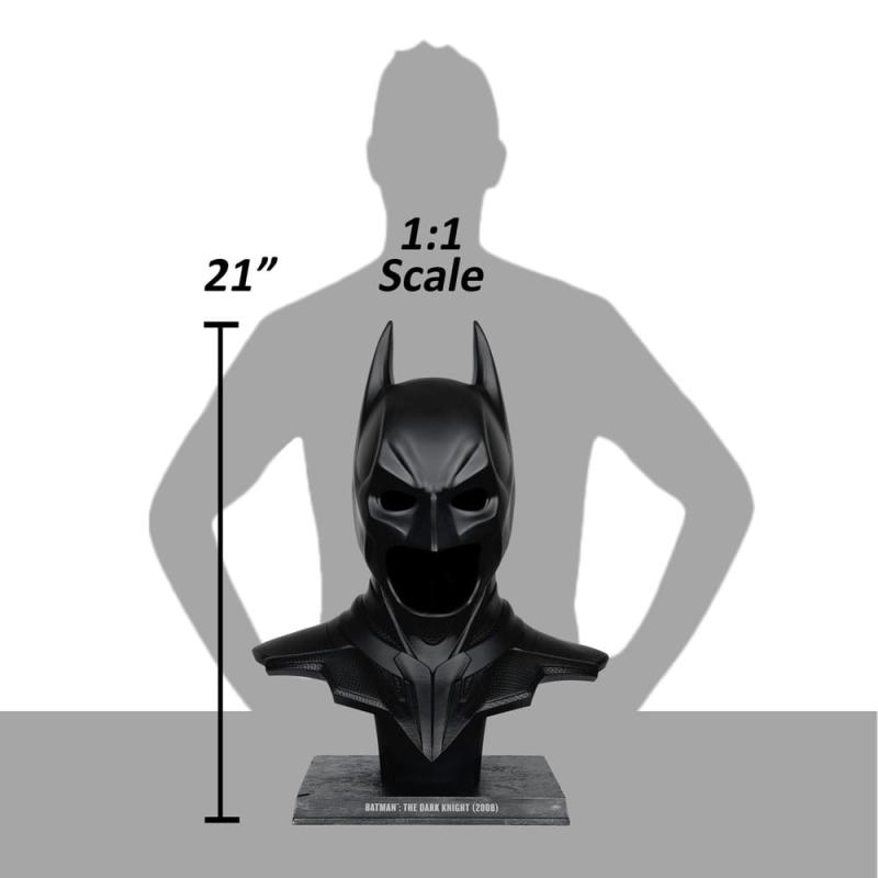 The Dark Knight DC Direct Replica 1/1 Batman Cowl 54 cm 3