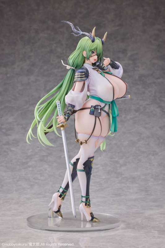 Original Character PVC Statue 1/6 Dokuganryu-chan Illustrated by Mataro Deluxe Edition 30 cm 4