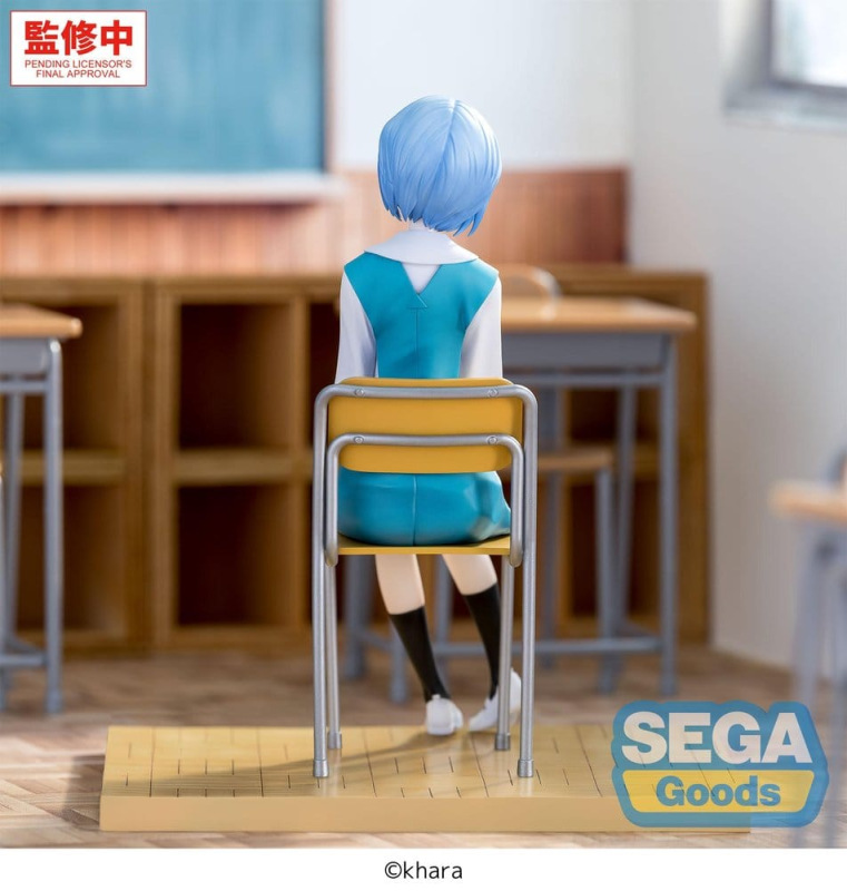 Evangelion: New Theatrical Edition XStellar PVC Figure Rei Ayanami Uniform Ver. 16 cm 3