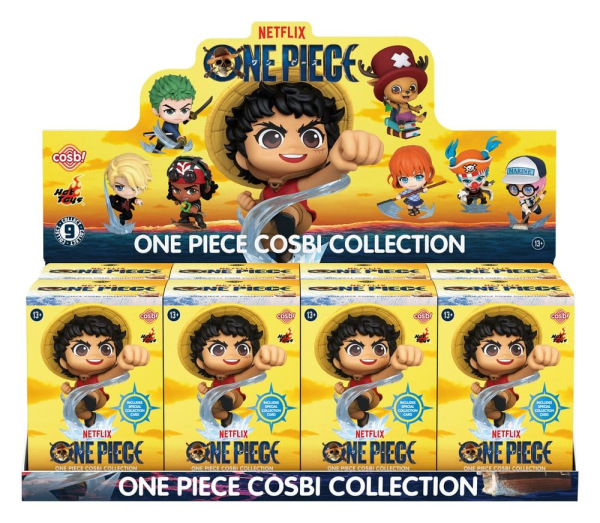 One Piece Cosbi Mini Figures 8 cm Blind Box Display (8) 3