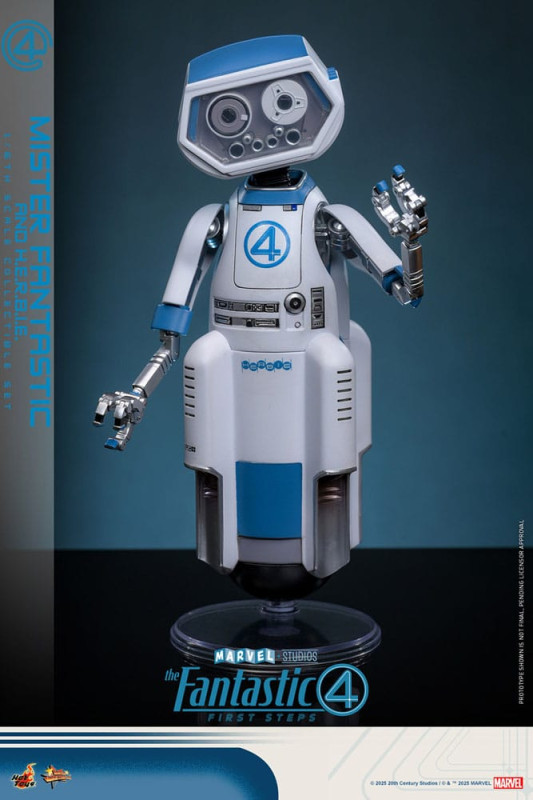 The Fantastic Four: First Steps Movie Masterpiece Action Figure 2-Pack 1/6 Mister Fantastic & H.E.R. 5