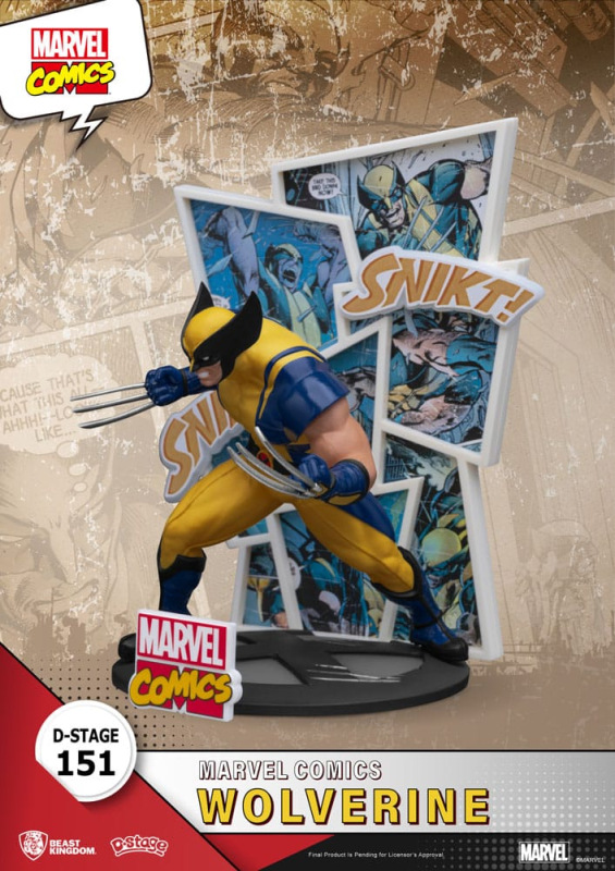 Marvel D-Stage PVC Diorama Wolverine 16 cm 1