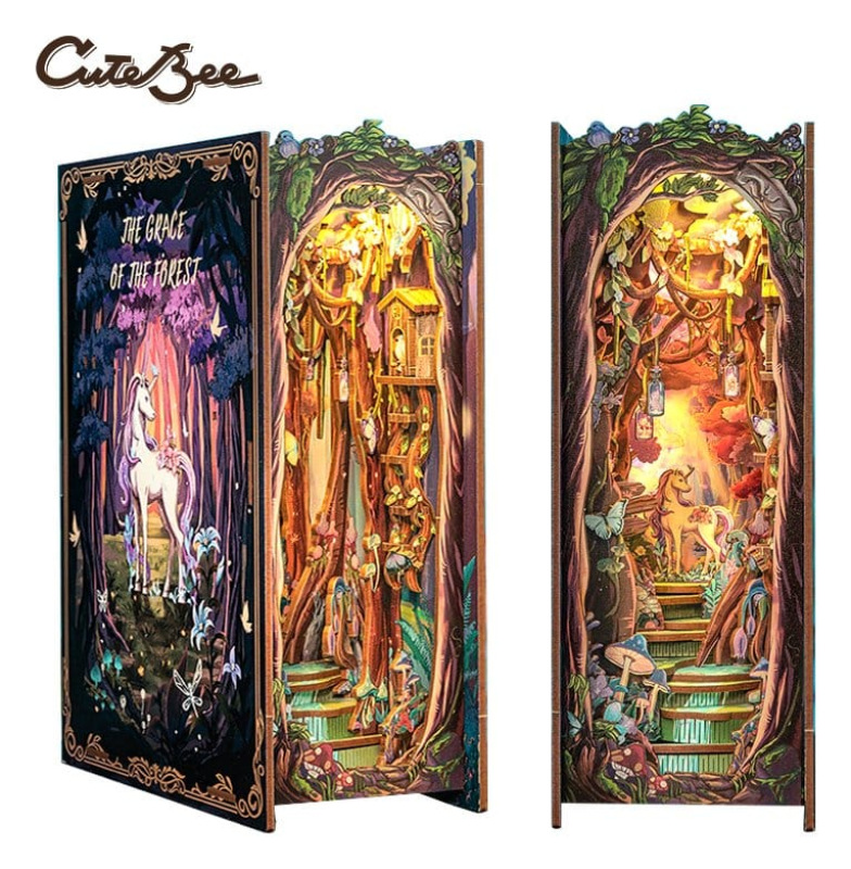 Book Nook The Grace of Forest 22 x 8 cm 11