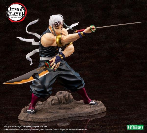 Demon Slayer: Kimetsu no Yaiba ARTFXJ Statue 1/8 Tengen Uzui Bonus Edition 23 cm