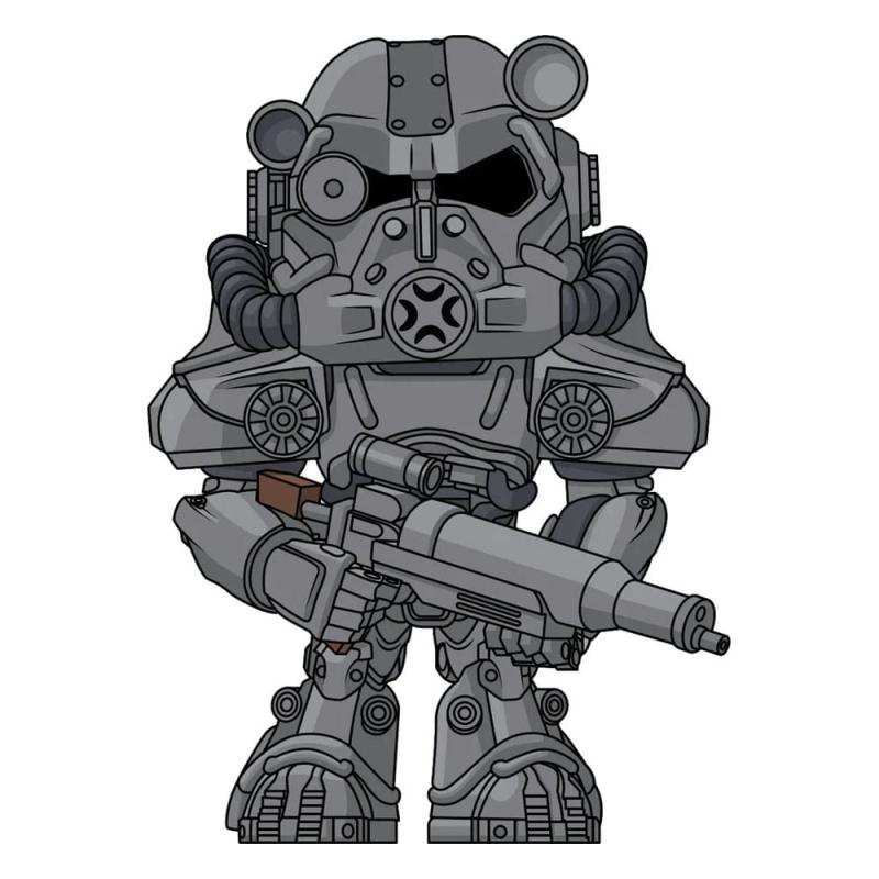 Fallout Vinyl Figure T-60 Power Armor 11 cm 2