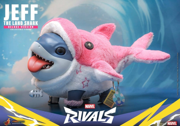 Marvel Rivals Videogame Masterpiece Series Action Figure Jeff the Land Shark (Deluxe Version) 11 cm 2