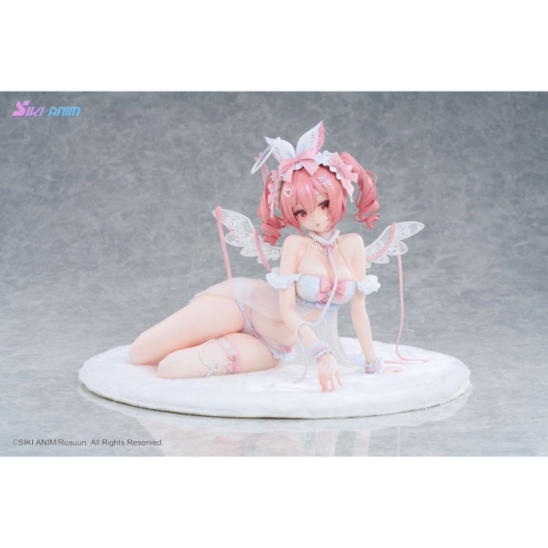 Original Character PVC Figure 1/4 White Rabbit Rosu Angel Ver. Illustrated by Rosuuri 23 cm 1